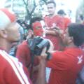 Turkey fans at the World Cup game I went to in Osaka.