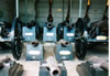 This cannon display is tuckedinthecorner, they aren't outin themiddleof everything.